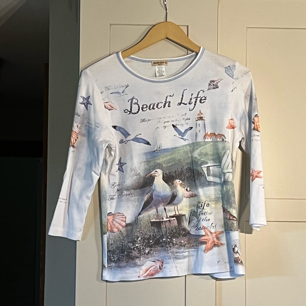 Beach Life top, size M
